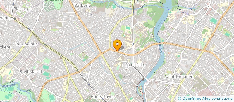localisation de l'entreprise LAISSEZ FAIRE WALTER à NANTES