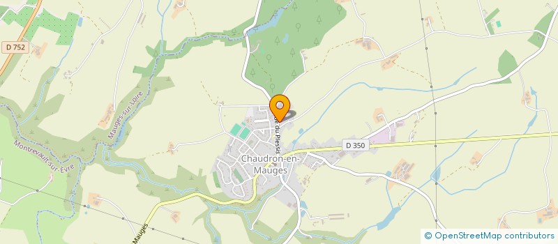 localisation de l'entreprise LAISSEZ LES FILLES FAIRE à MONTREVAULT-SUR-EVRE