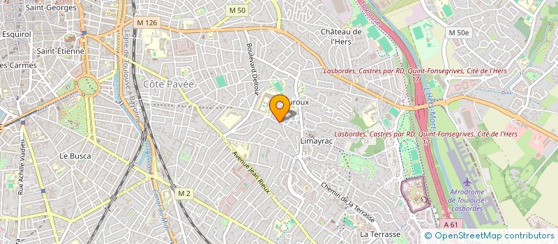 localisation de l'entreprise LAISSEZ-MOI VOUS AIDER à TOULOUSE