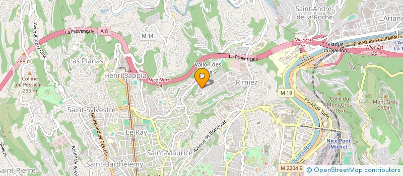 localisation de l'entreprise LAISSONS LES FEES FAIRE à NICE