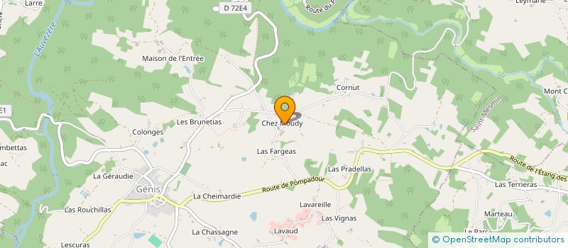 localisation de l'entreprise LAIT 2 VALLEES à GENIS