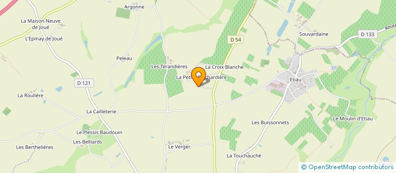 localisation de l'entreprise LAIT FRAISE  CHEMILLE-EN-ANJOU