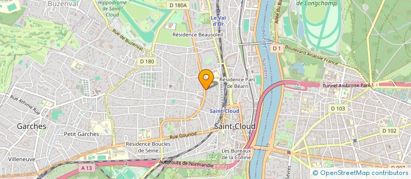 localisation de l'entreprise LAITA  SAINT-CLOUD