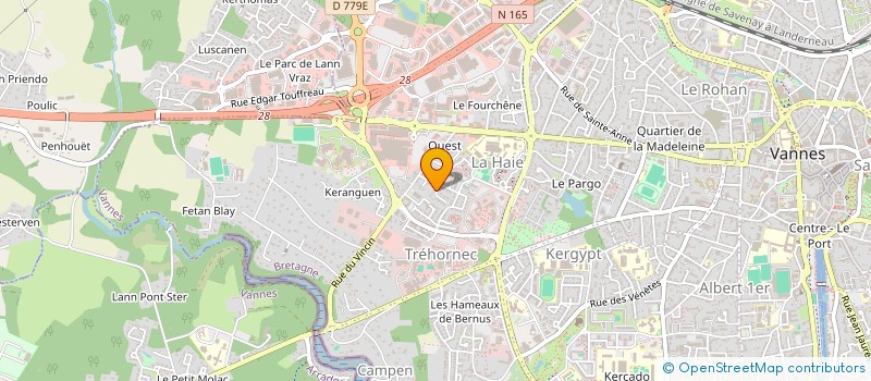 localisation de l'entreprise LAITA à VANNES