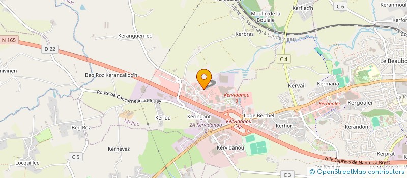 localisation de l'entreprise LAITA CONSEILS  MELLAC