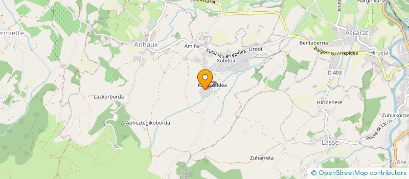 localisation de l'entreprise LAITERIE DE LA NIVE  SAINT-JEAN-LE-VIEUX