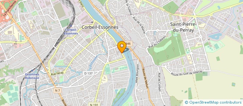 localisation de l'entreprise LAITERIE DES BAS VIGNONS  CORBEIL-ESSONNES