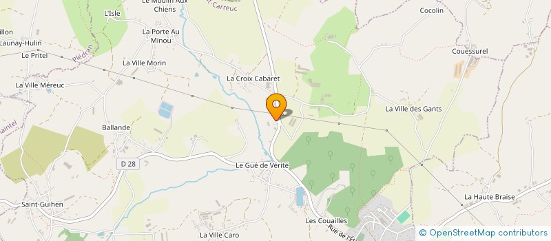 localisation de l'entreprise LAITERIE DES VOISINS à PLOEUC-L'HERMITAGE