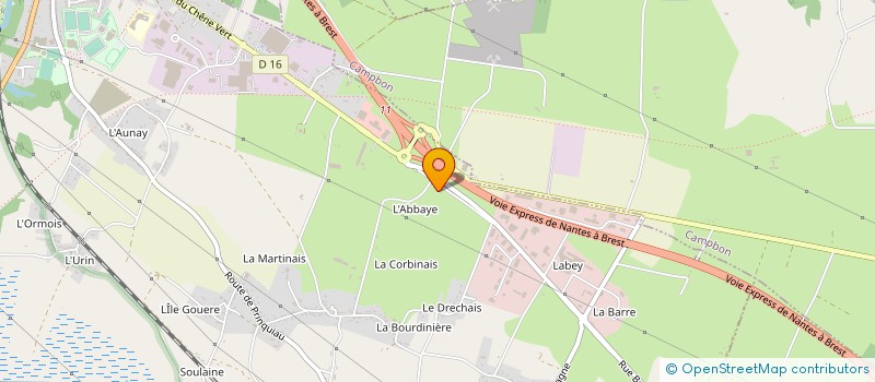 localisation de l'entreprise LAITERIE DU GRAND CLOS à PONTCHATEAU