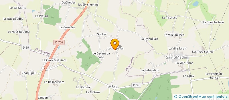 localisation de l'entreprise LAITIERE DES TOUCHES à YVIGNAC-LA-TOUR