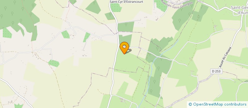 localisation de l'entreprise LAITIERE DU DALMATIEN à LE BOSC-RENOULT