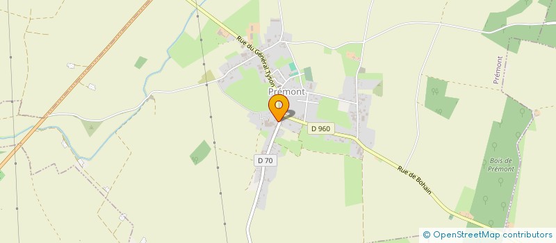 localisation de l'entreprise LAITVO  PREMONT