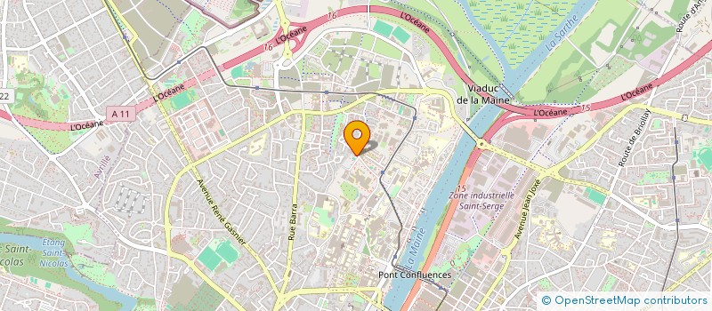 localisation de l'entreprise LAIWY CONSULTING à ANGERS