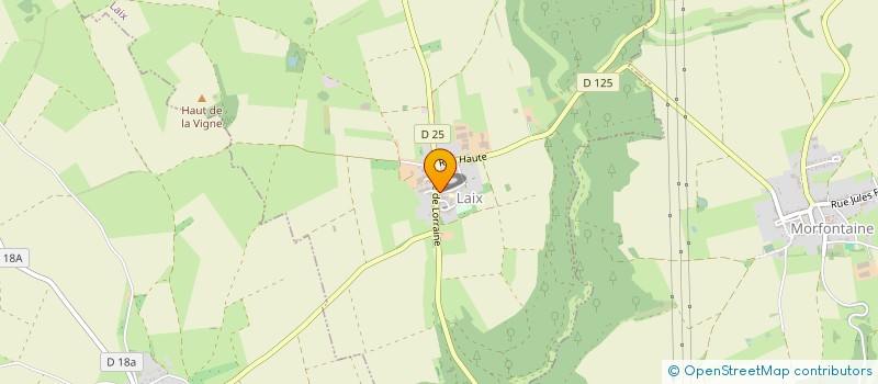 localisation de l'entreprise LAIX-DETENTE  LAIX