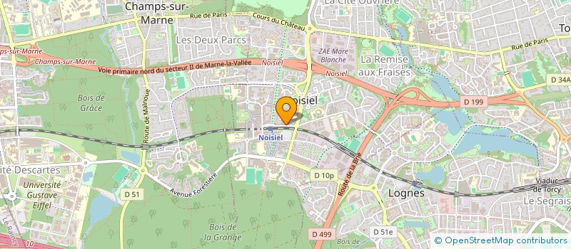 localisation de l'entreprise LAIXIAL à NOISIEL
