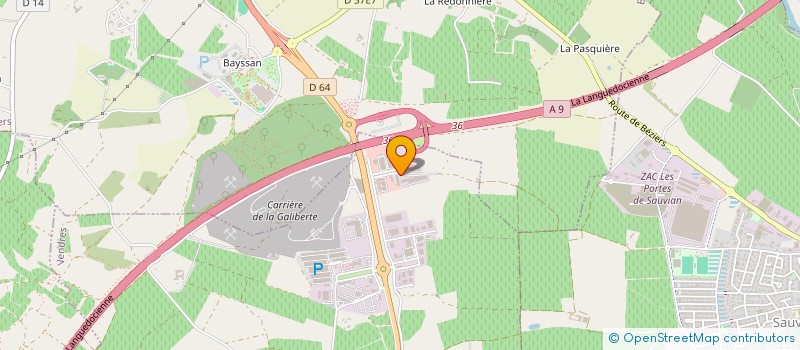 localisation de l'entreprise LAJ  VENDRES