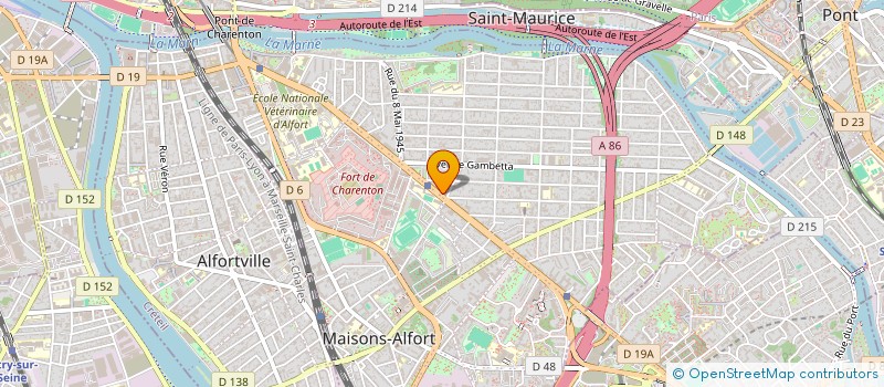 localisation de l'entreprise LAJ2C INVEST à MAISONS-ALFORT