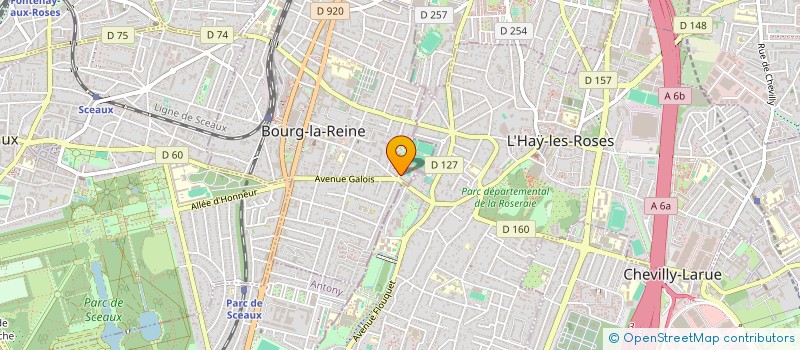 localisation de l'entreprise LAJADE à BOURG-LA-REINE