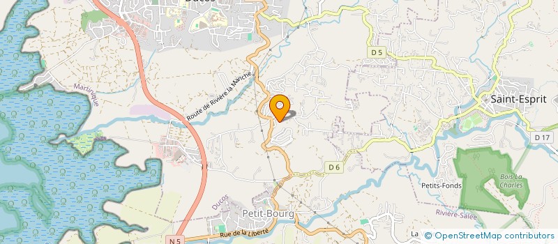 localisation de l'entreprise LAJAN KONTAN - LK  DUCOS