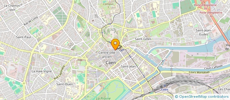 localisation de l'entreprise LAJAVA à CAEN