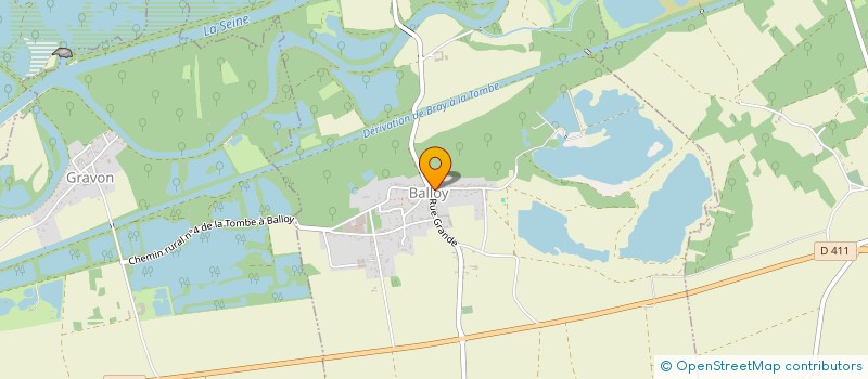 localisation de l'entreprise LAJC LAMAL  BALLOY