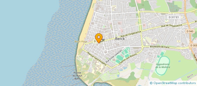 localisation de l'entreprise LAJE  BERCK