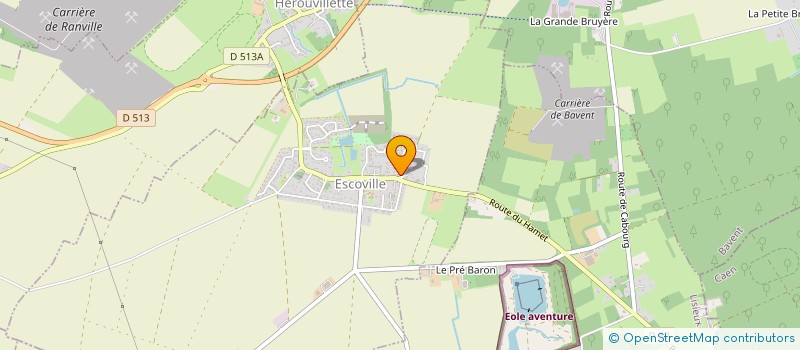 localisation de l'entreprise LAJESCLO  ESCOVILLE