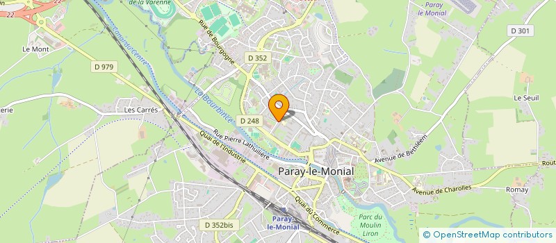 localisation de l'entreprise LAJI  PARAY-LE-MONIAL