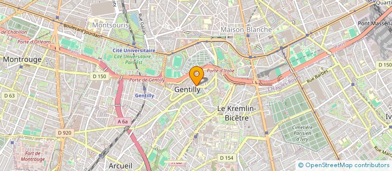 localisation de l'entreprise LAJILI INVESTISSEMENT  GENTILLY