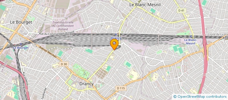 localisation de l'entreprise LAJILI MULTISERVICES à DRANCY