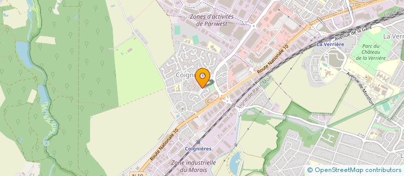 localisation de l'entreprise LAJILI SEDDIK à COIGNIERES