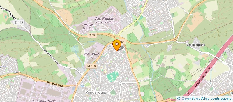 localisation de l'entreprise LAJIMI à VENDARGUES