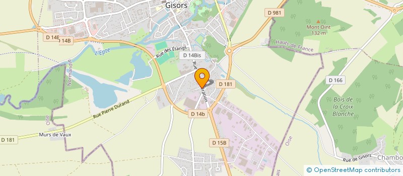 localisation de l'entreprise LAJINNAM à GISORS