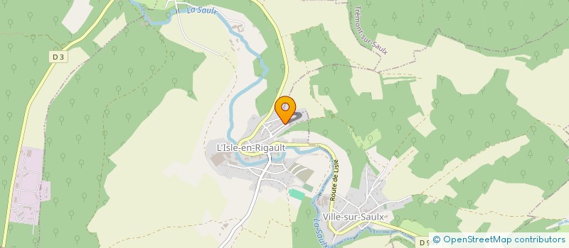 localisation de l'entreprise LAJR à L'ISLE-EN-RIGAULT