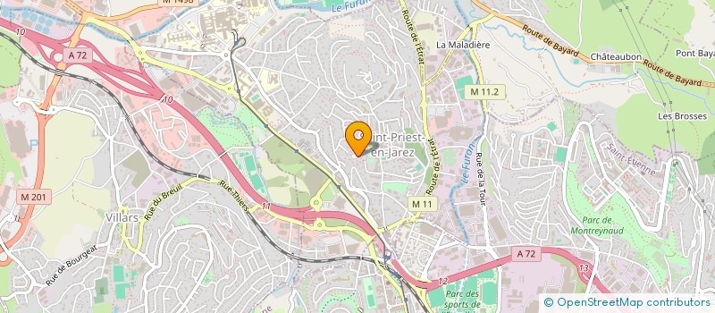 localisation de l'entreprise LAJT  SAINT-PRIEST-EN-JAREZ