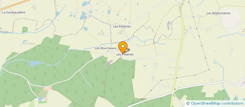 localisation de l'entreprise LAJUBA  CHANTELOUP-LES-BOIS