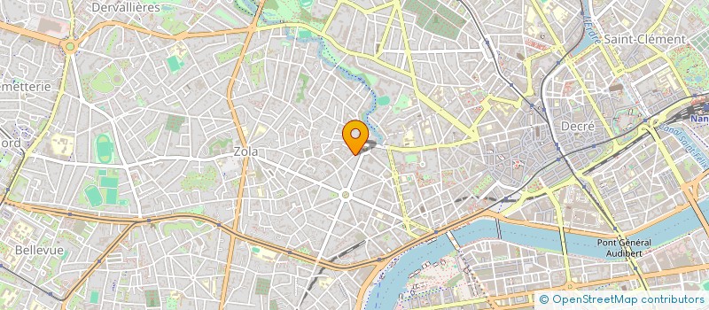localisation de l'entreprise LAJUTIERE à NANTES