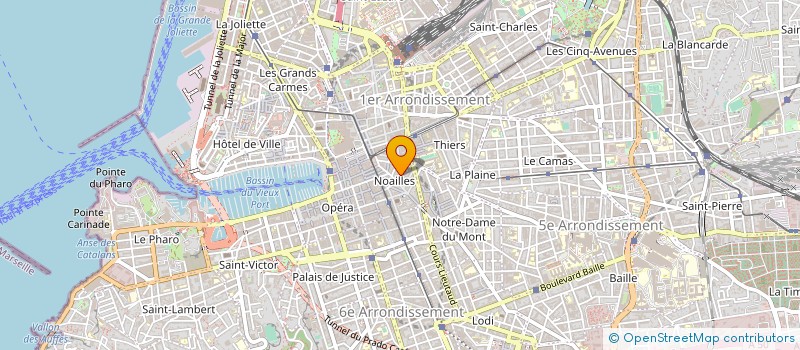 localisation de l'entreprise LAJUVAMI à MARSEILLE