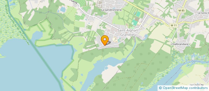 localisation de l'entreprise LAK  SAINT-AIGNAN-GRANDLIEU