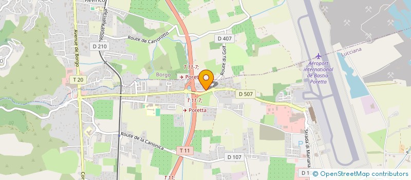 localisation de l'entreprise LAK'RENOV à LUCCIANA