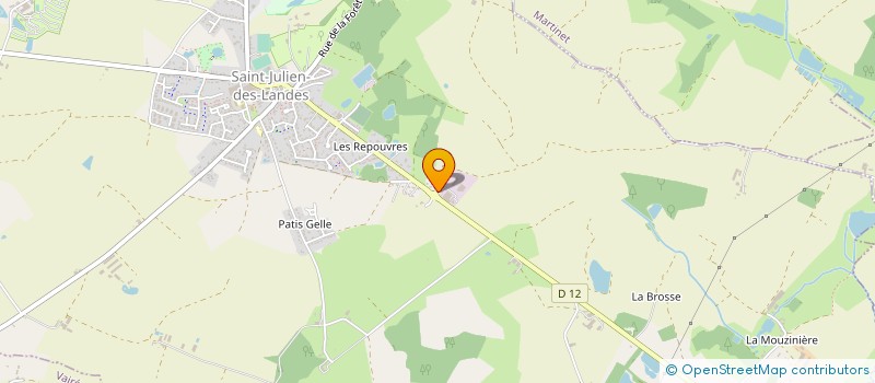localisation de l'entreprise LAKAJ KOLOR à SAINT-JULIEN-DES-LANDES