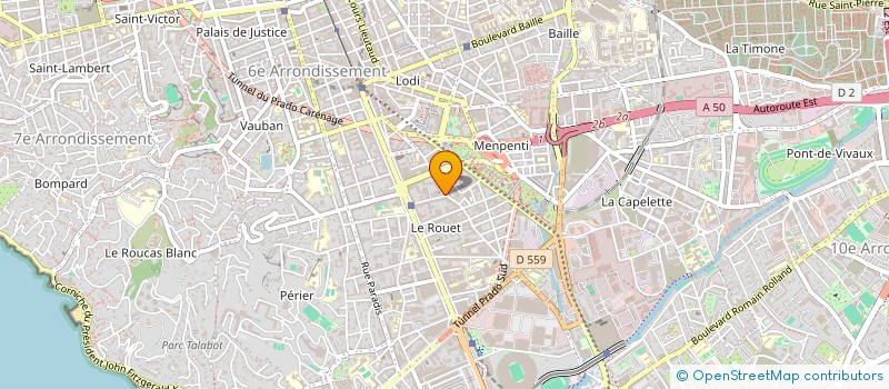 localisation de l'entreprise LAKANATEK à MARSEILLE