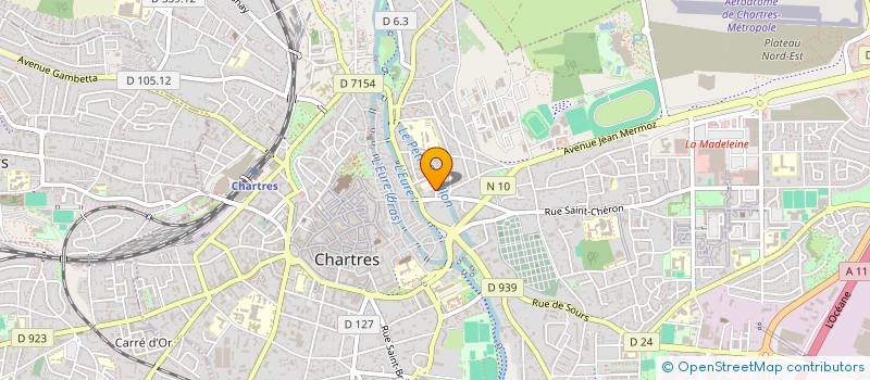 localisation de l'entreprise LAKAS à CHARTRES