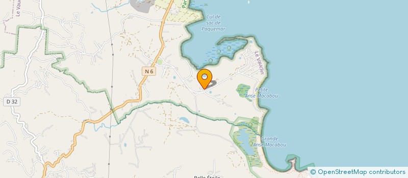 localisation de l'entreprise LAKAY EVENT  LE VAUCLIN