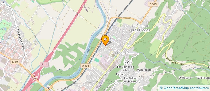 localisation de l'entreprise LAKAYNAA  FROGES