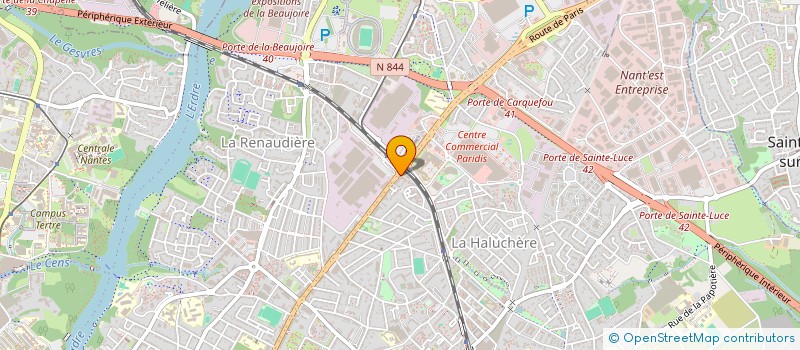 localisation de l'entreprise LAKAZ à NANTES