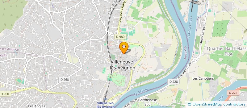 localisation de l'entreprise LAKBAHN  VILLENEUVE-LES-AVIGNON