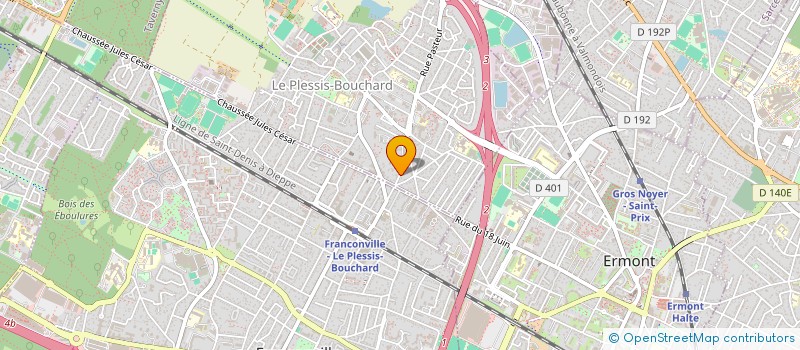 localisation de l'entreprise LAKE  LE PLESSIS-BOUCHARD