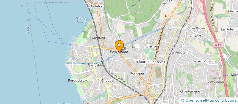 localisation de l'entreprise LAKE MANIAC à AIX-LES-BAINS