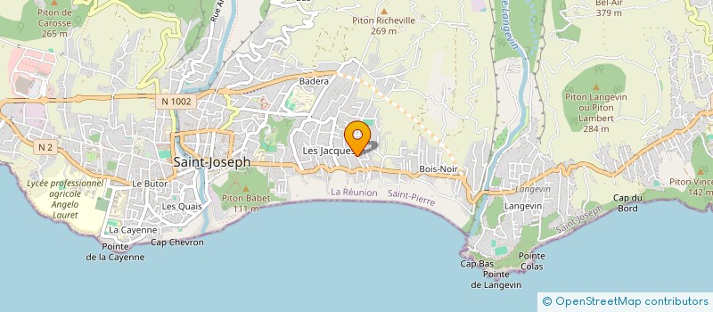 localisation de l'entreprise LAKE ON FIRE  SAINT-JOSEPH